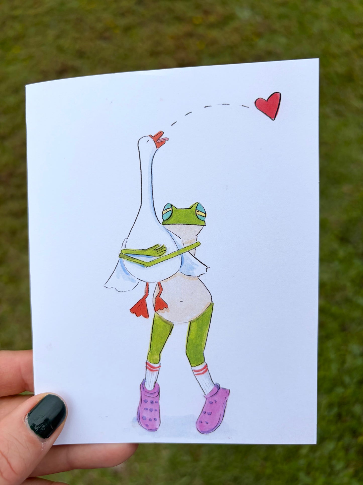 Squeeze Greeting Card