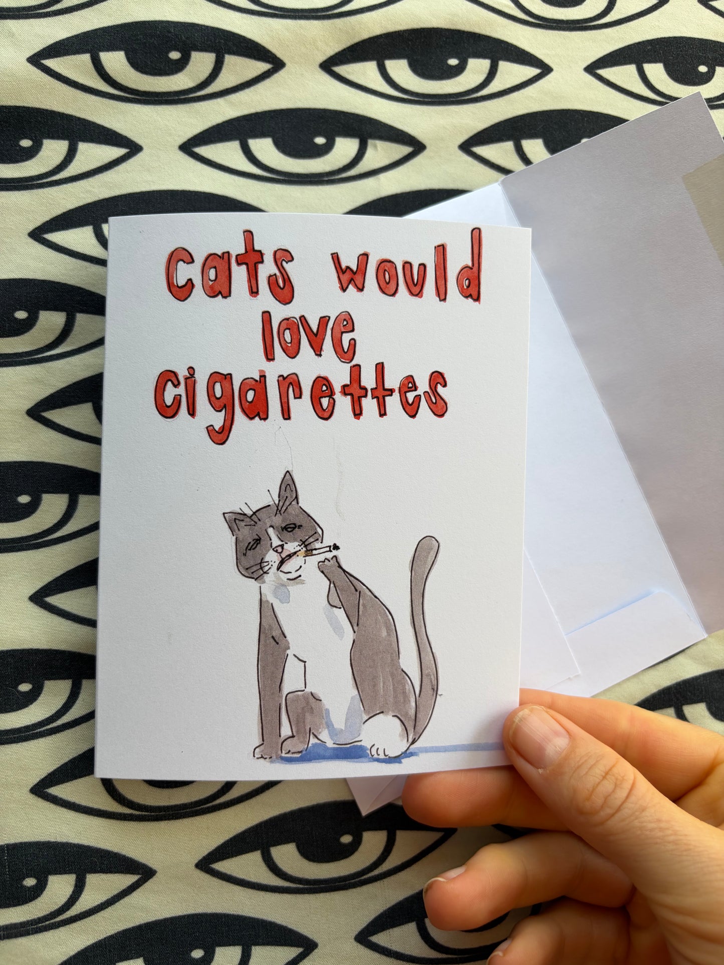 Cigarettes Greeting Card