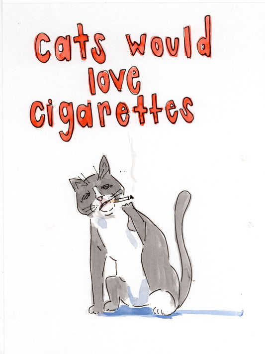 Cigarettes Greeting Card