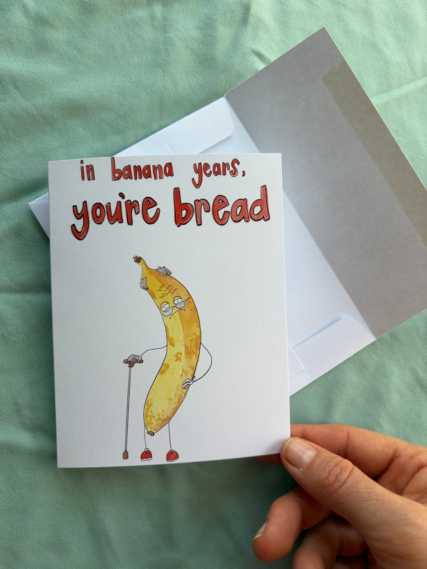 Banana Years Greeting Card