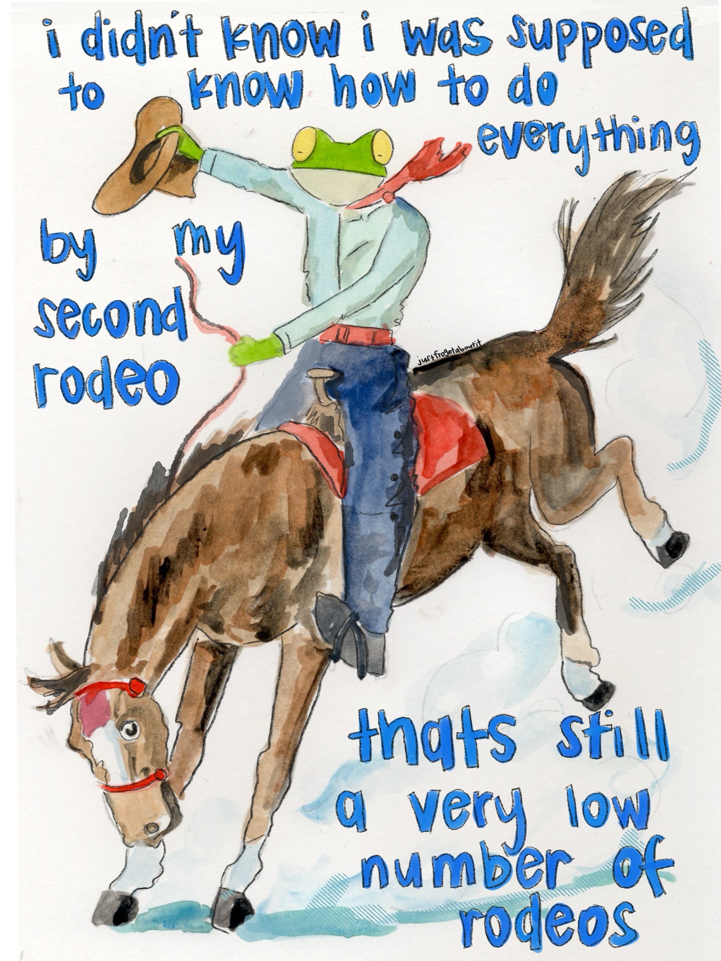 Rodeo Expert Print