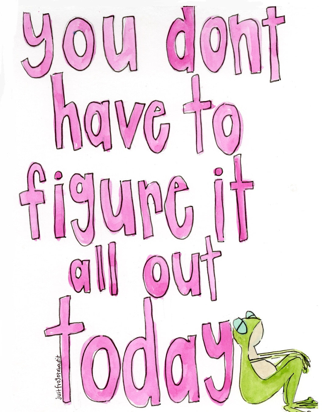 Figure it Out Greeting Card