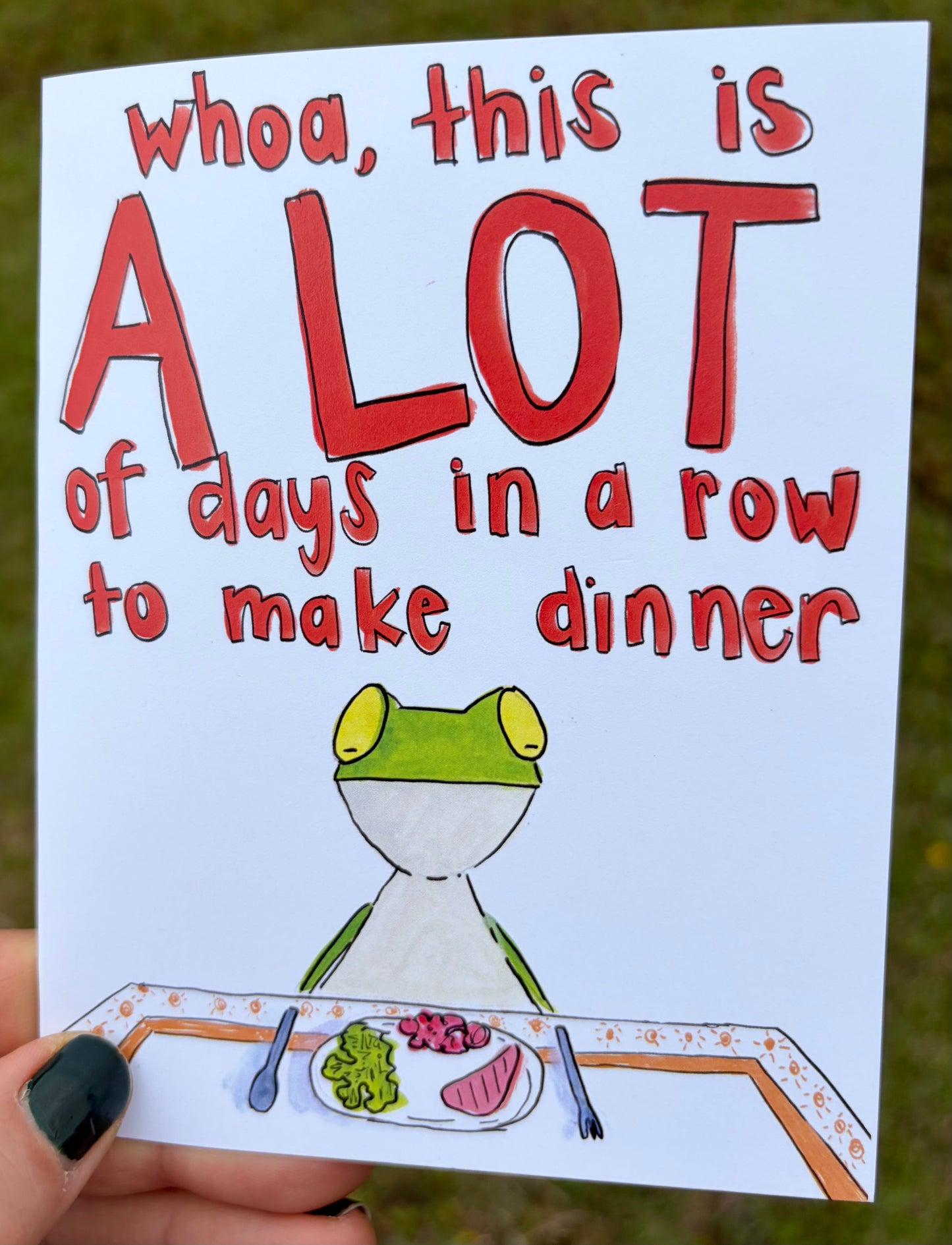 Dinner Greeting Card