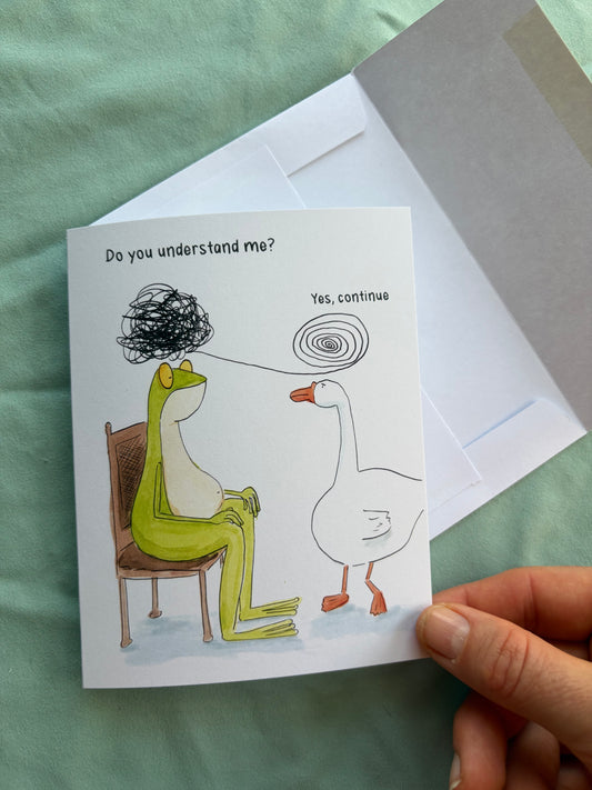 Yes, Continue Greeting Card