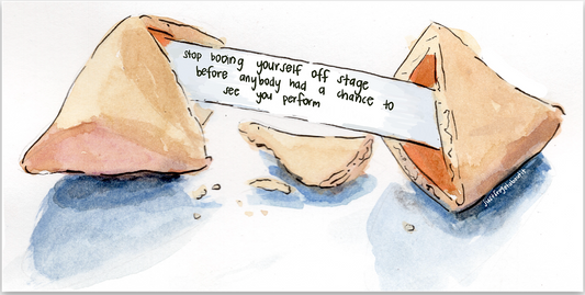 Fortune Cookie Sticker