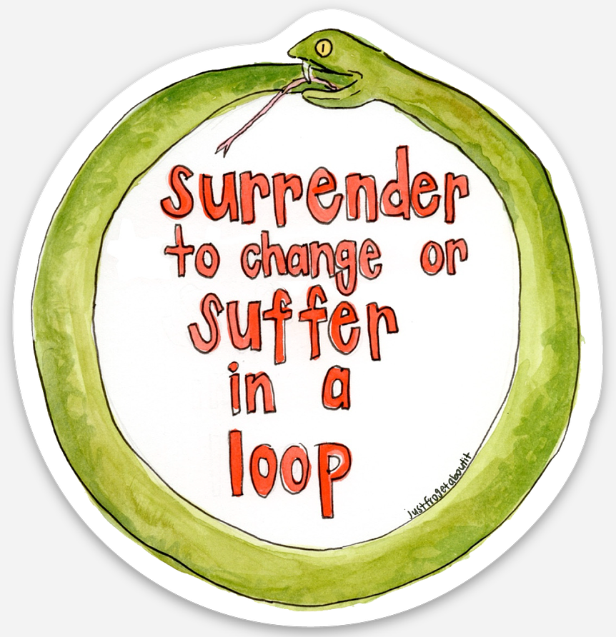 Surrender Sticker
